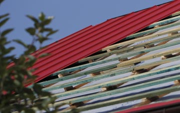Beguildy corrugated roofing costs